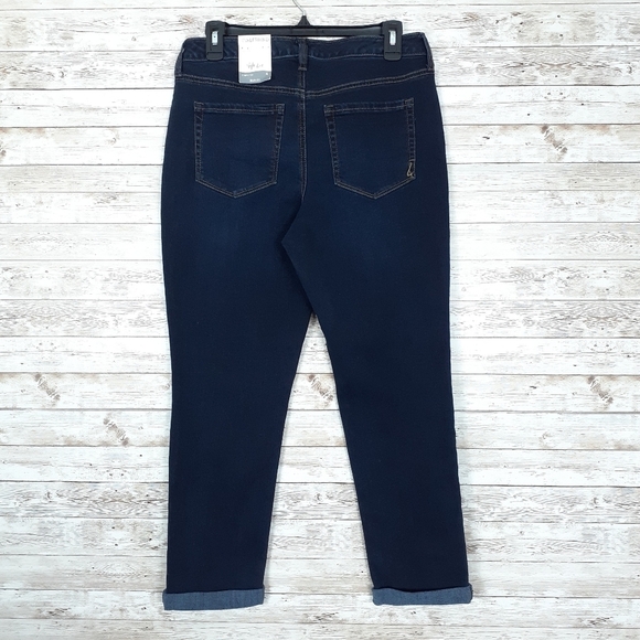 Style & Co Jeans 4 Curvy Girlfriend Mid Rise 594 - Picture 3 of 6